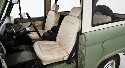Classic Ford Bronco interior