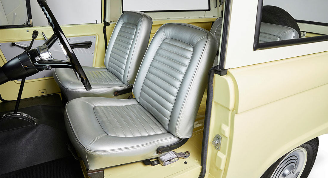 Classic Ford Bronco interior