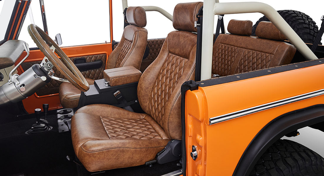 Classic Ford Bronco interior