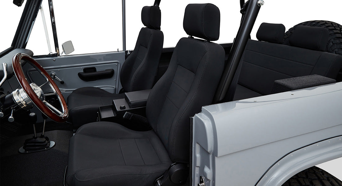 Classic Ford Bronco interior