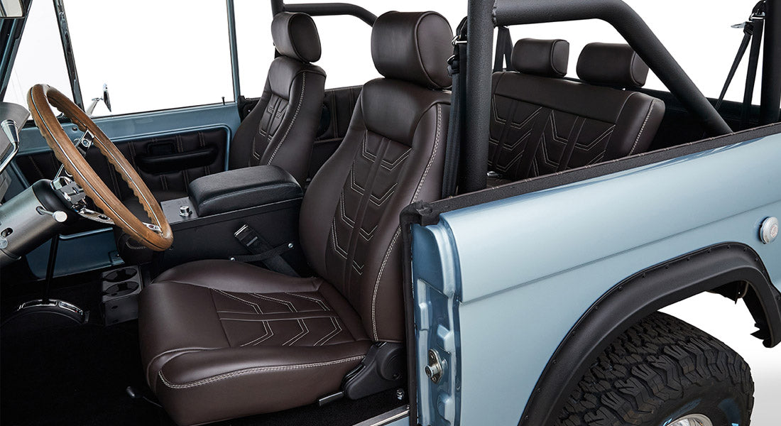 Classic Ford Bronco interior