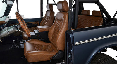Classic Ford Bronco interior