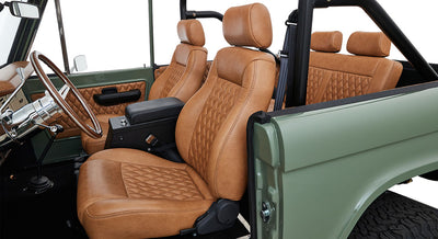 Classic Ford Bronco interior