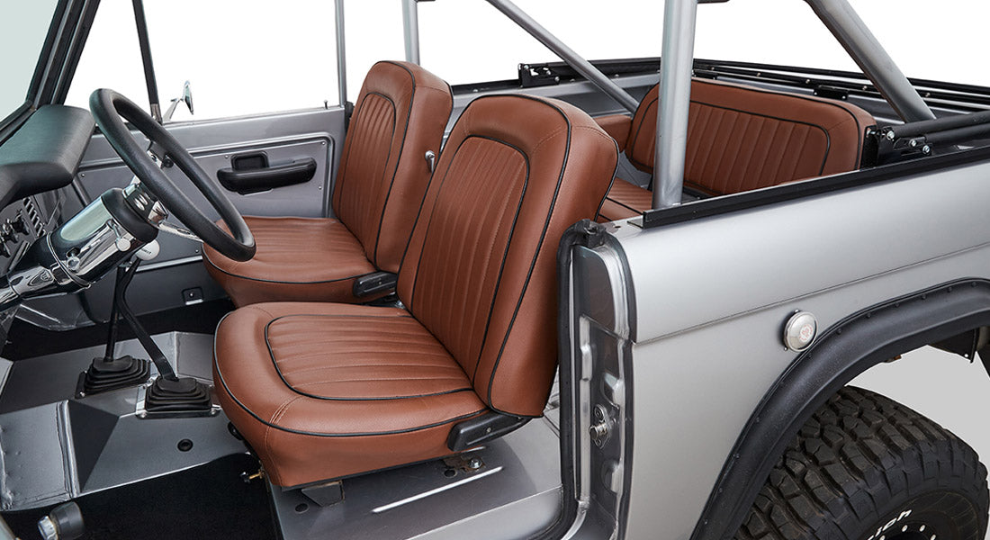 Classic Ford Bronco interior