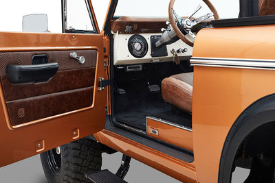 Classic Ford Bronco interior