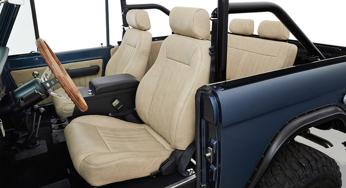 Classic Ford Bronco interior
