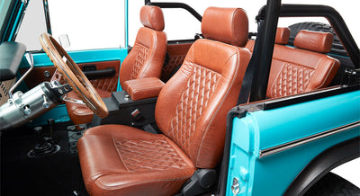 Classic Ford Bronco interior