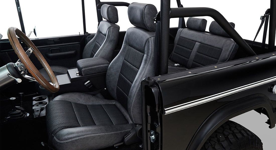Classic Ford Bronco interior