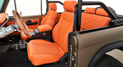 Classic Ford Bronco interior
