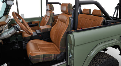 Classic Ford Bronco interior