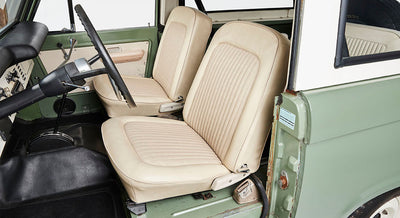 Classic Ford Bronco interior