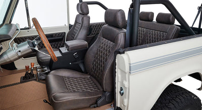 Classic Ford Bronco interior