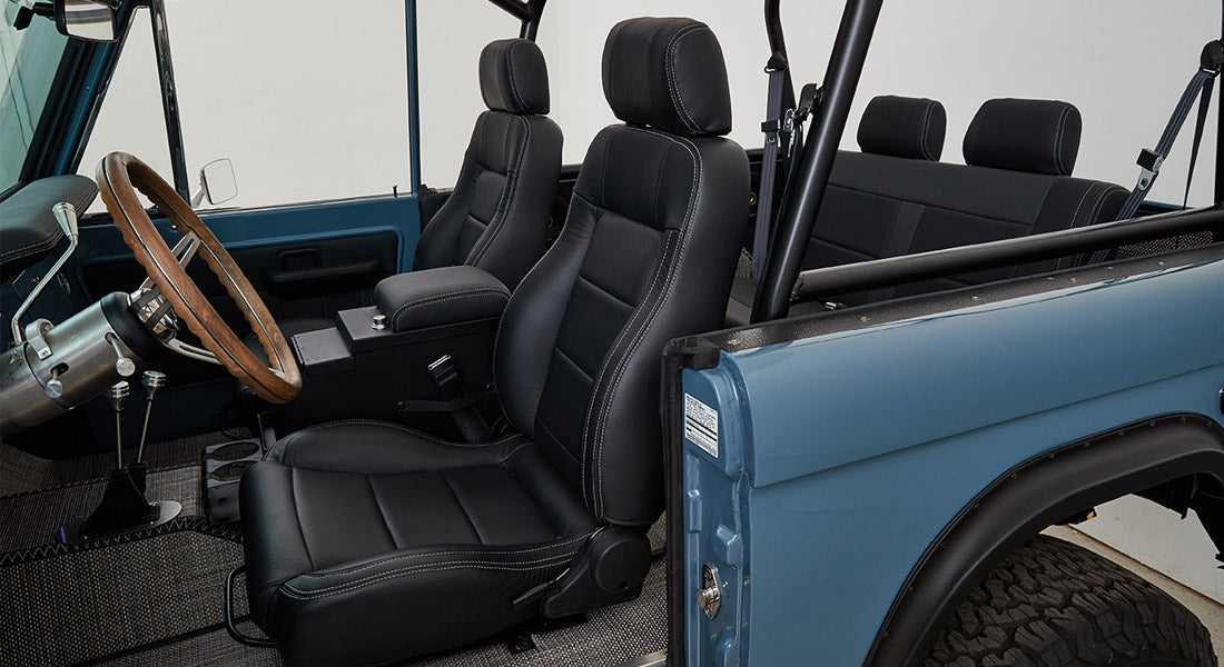 Classic Ford Bronco interior