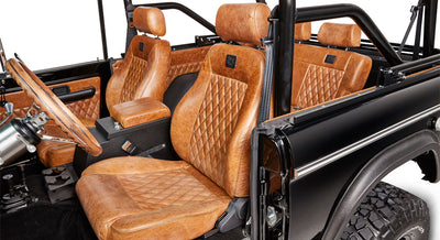 Classic Ford Bronco interior