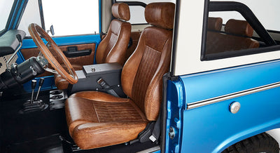 Classic Ford Bronco interior