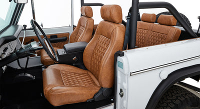 Classic Ford Bronco interior