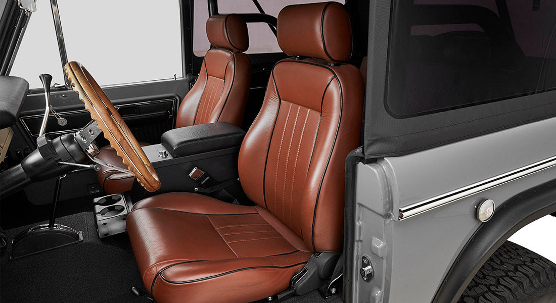 Classic Ford Bronco interior