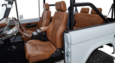 Classic Ford Bronco interior