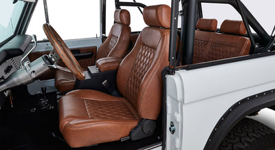 Classic Ford Bronco interior