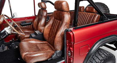 Classic Ford Bronco interior