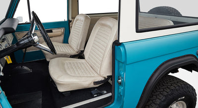 Classic Ford Bronco interior