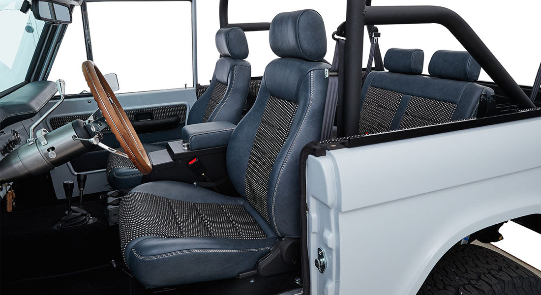 Classic Ford Bronco interior