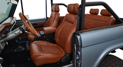 Classic Ford Bronco interior