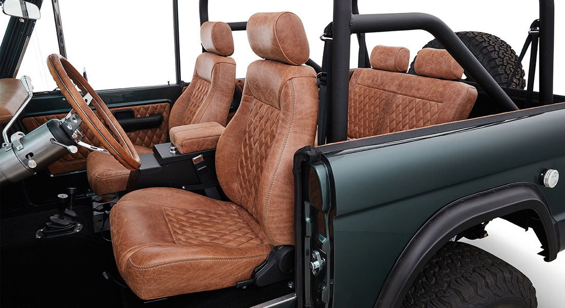 Classic Ford Bronco interior