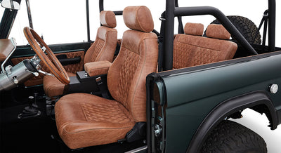 Classic Ford Bronco interior