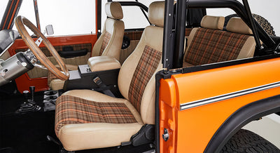 Classic Ford Bronco interior