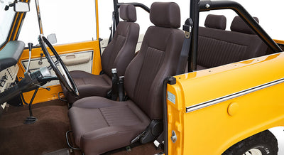 Classic Ford Bronco interior