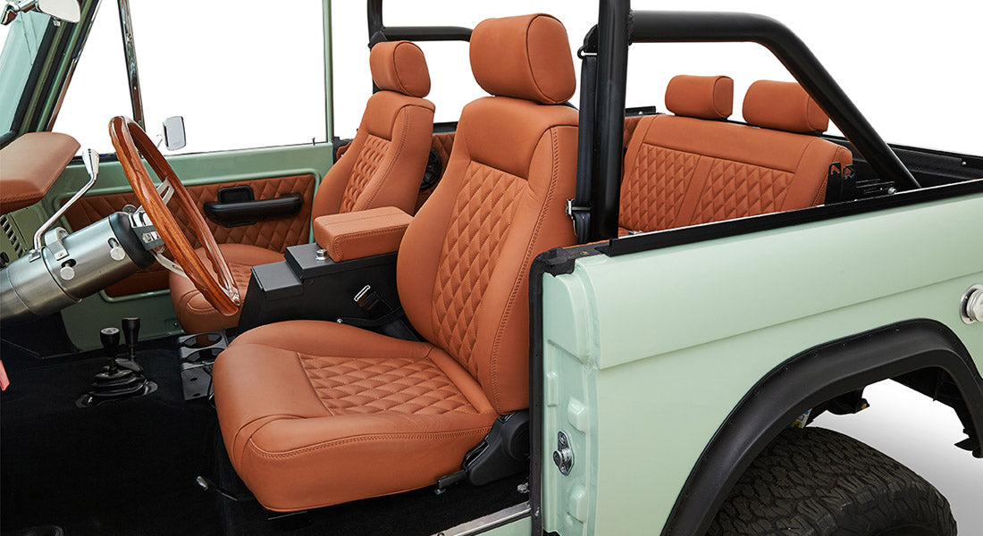 Classic Ford Bronco interior