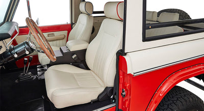 Classic Ford Bronco interior