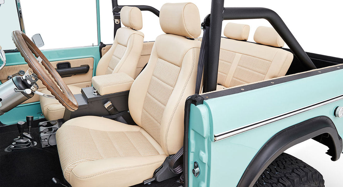 Classic Ford Bronco interior