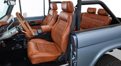 Classic Ford Bronco interior