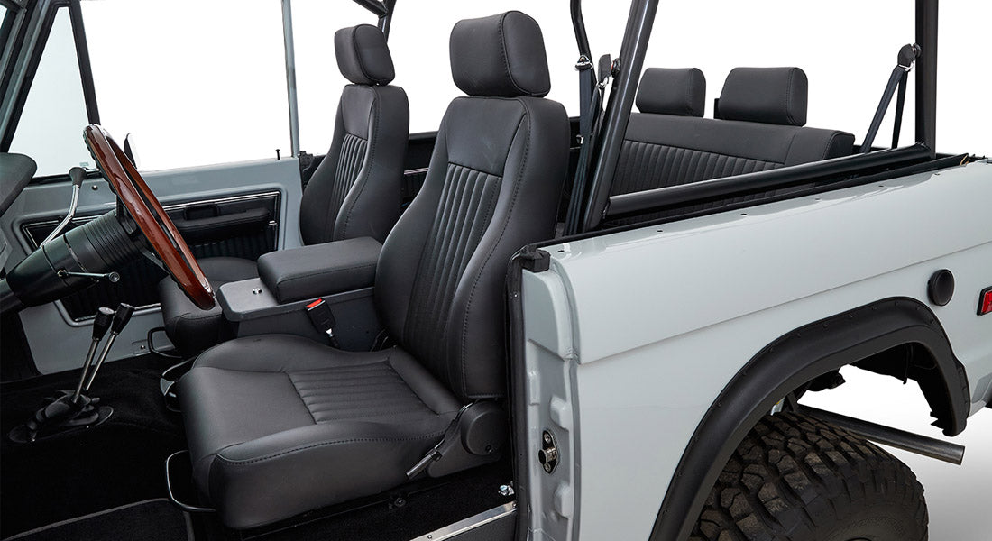 Classic Ford Bronco interior