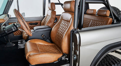 Classic Ford Bronco interior
