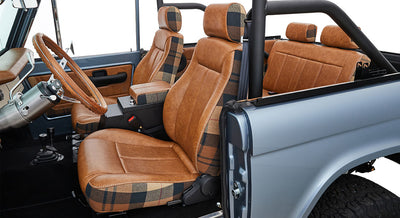 Classic Ford Bronco interior