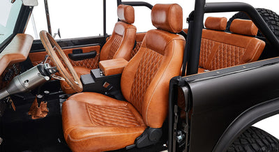 Classic Ford Bronco interior