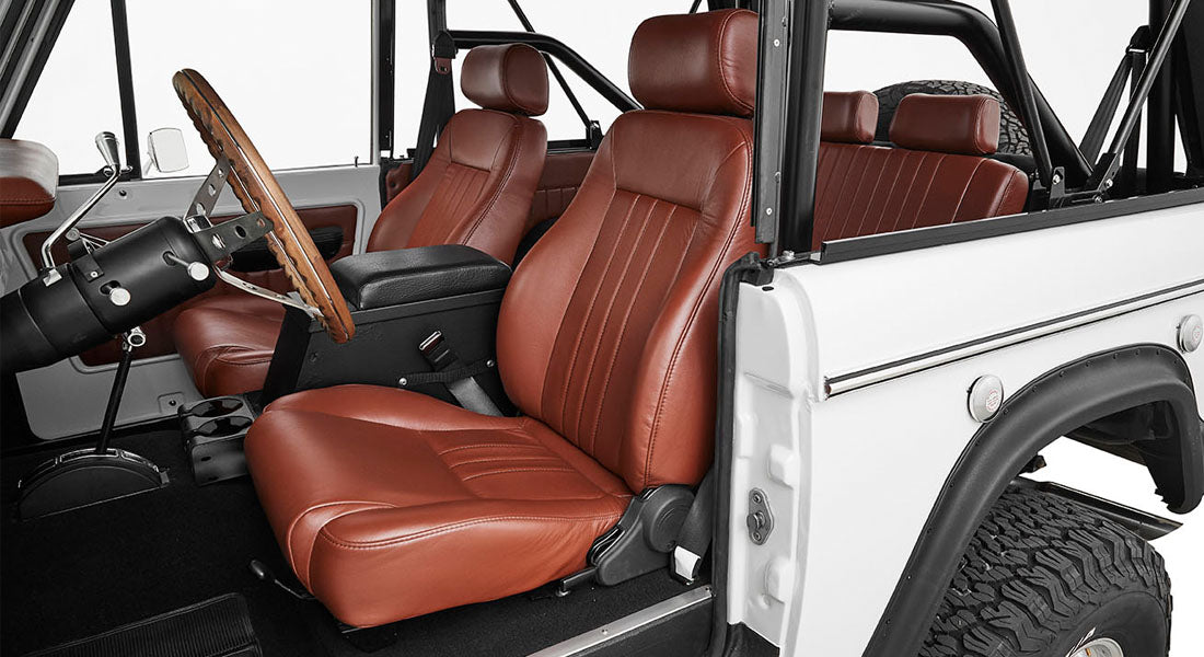 Classic Ford Bronco interior