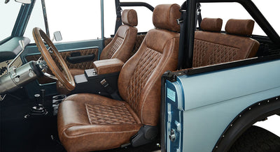 Classic Ford Bronco interior