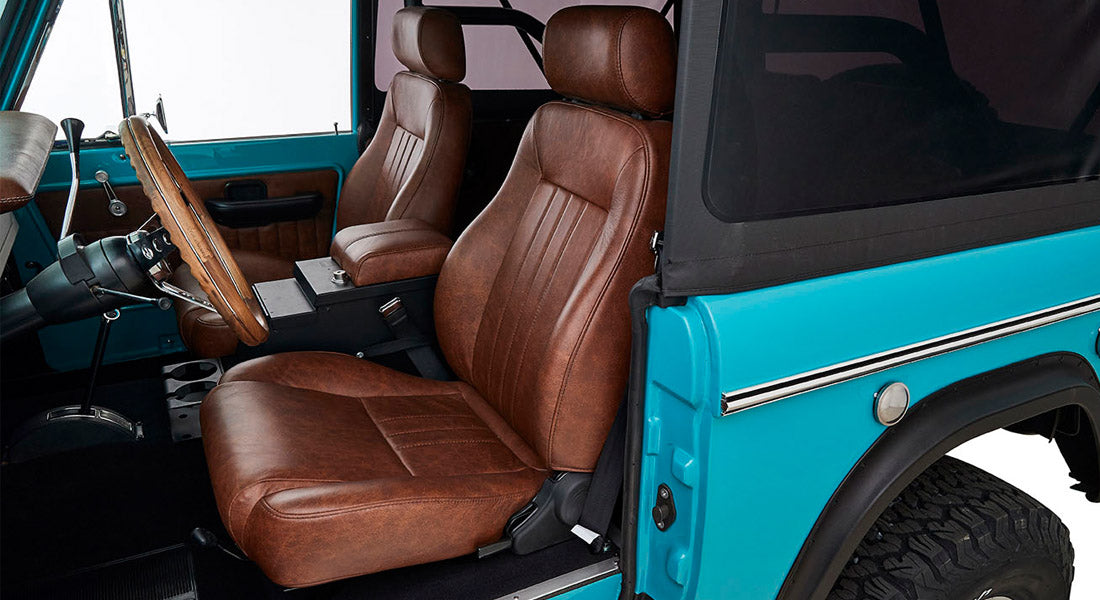 Classic Ford Bronco interior