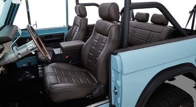 Classic Ford Bronco interior