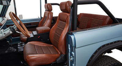 Classic Ford Bronco interior