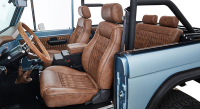 Classic Ford Bronco interior