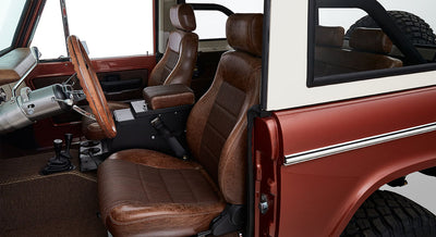 Classic Ford Bronco interior