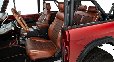 Classic Ford Bronco interior