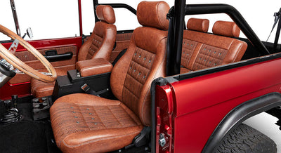 Classic Ford Bronco interior