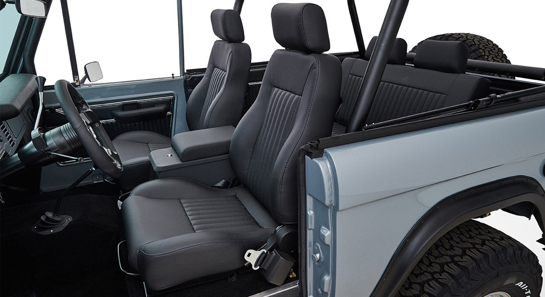 Classic Ford Bronco interior