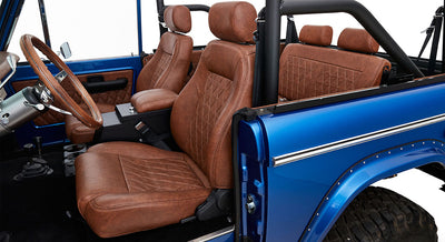 Classic Ford Bronco interior
